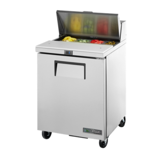 MASĂ FRIGORIFICĂ PREPARARE 1 UȘĂ, 184L, 8 GN 1/6