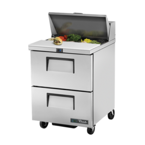 MASĂ FRIGORIFICĂ PREPARARE 2 SERTARE, 184L, 8 GN 1/6