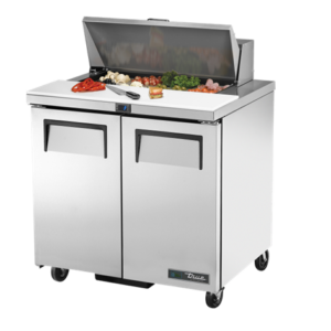 MASĂ FRIGORIFICĂ PREPARARE 2 UȘI, 240L, 8 GN 1/6