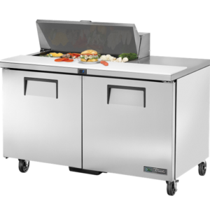 MASĂ FRIGORIFICĂ PREPARARE 2 UȘI, 439L, 10 GN 1/6