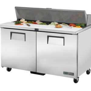 MASĂ FRIGORIFICĂ PREPARARE 2 UȘI, 439L, 16 GN 1/6