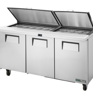 MASĂ FRIGORIFICĂ PREPARARE 3 UȘI, 538L, 30 GN 1/6