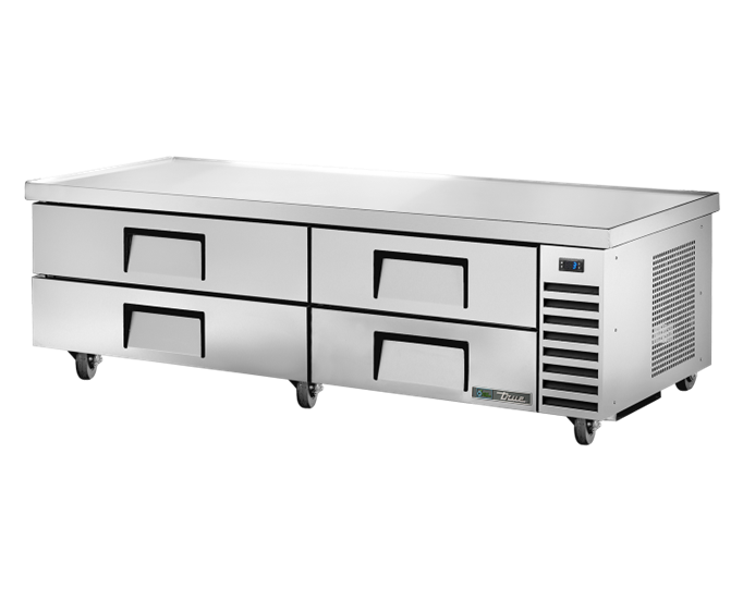 Masă frigorifică undercounter cu 4 sertare, 496L, 2134mm